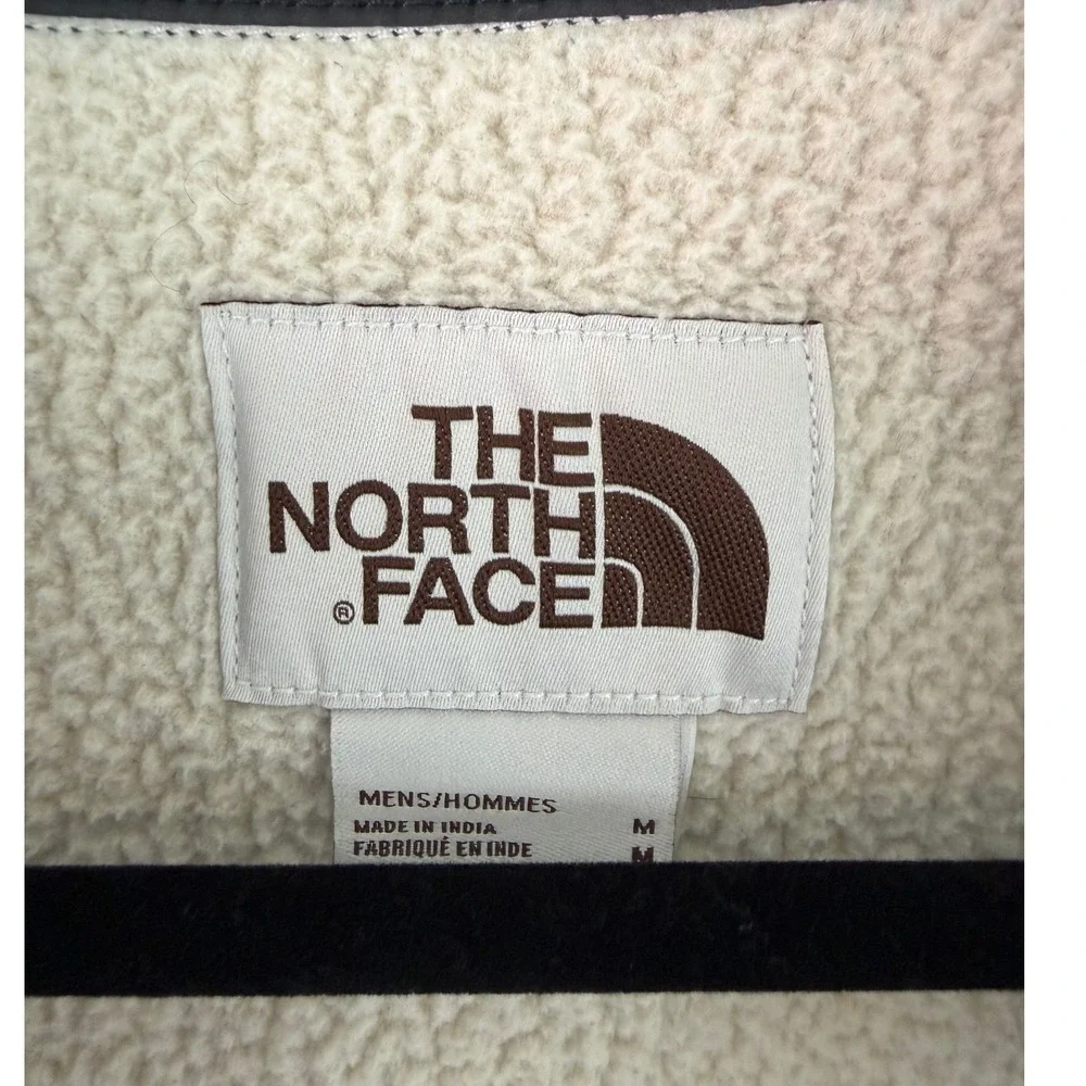 The North Face Campshire Shirt Jacket Mens Medium Plaid Flannel Sherpa Shacket